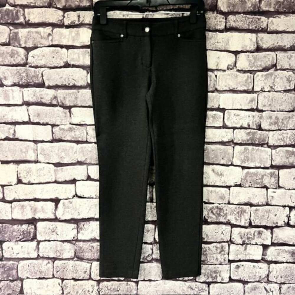 Talbots Gray Dress Ankle Pants Size 2P